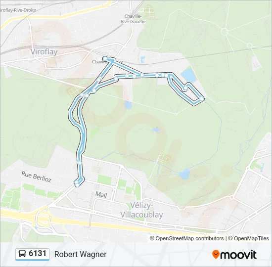 6131 Bus Line Map