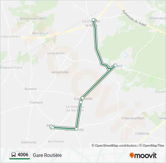 4006 Bus Line Map