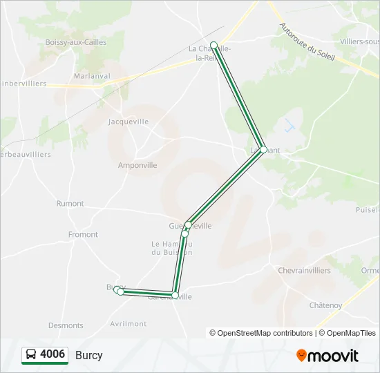 4006 Bus Line Map