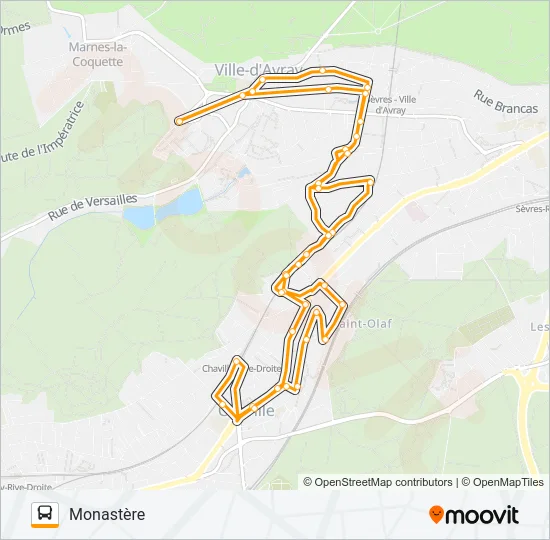 GPSO BUS Bus Line Map
