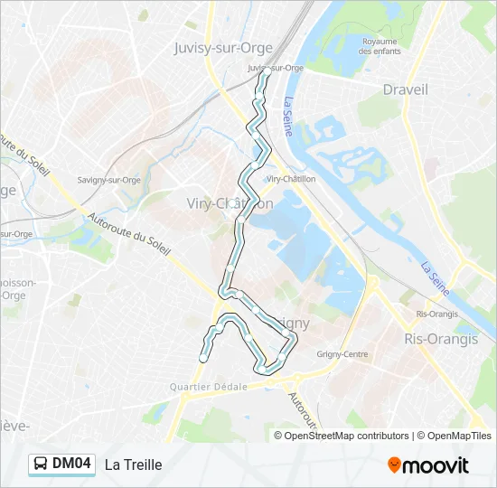 DM04 Bus Line Map