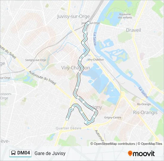 DM04 Bus Line Map