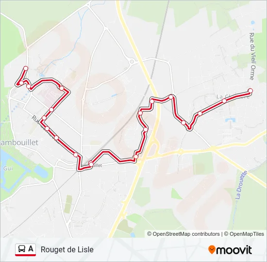 A Bus Line Map