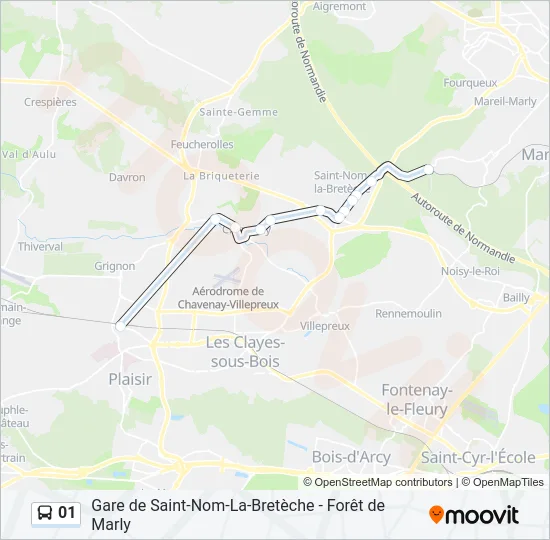 01 Bus Line Map