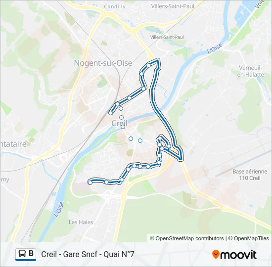 B  Line Map