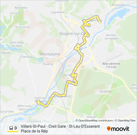 D  Line Map
