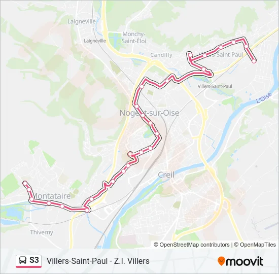 S3  Line Map