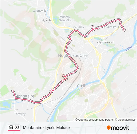 S3  Line Map