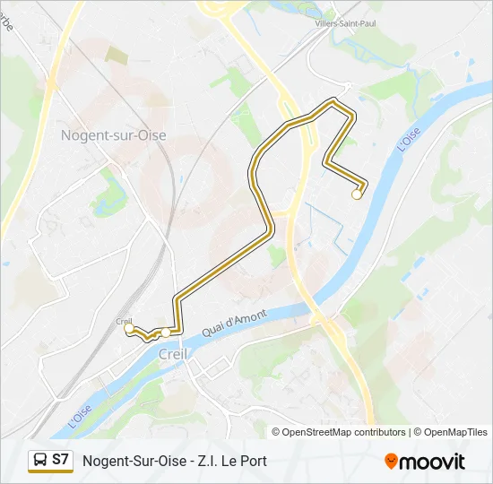S7  Line Map