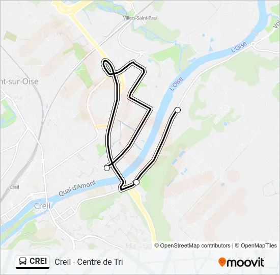 CREI  Line Map