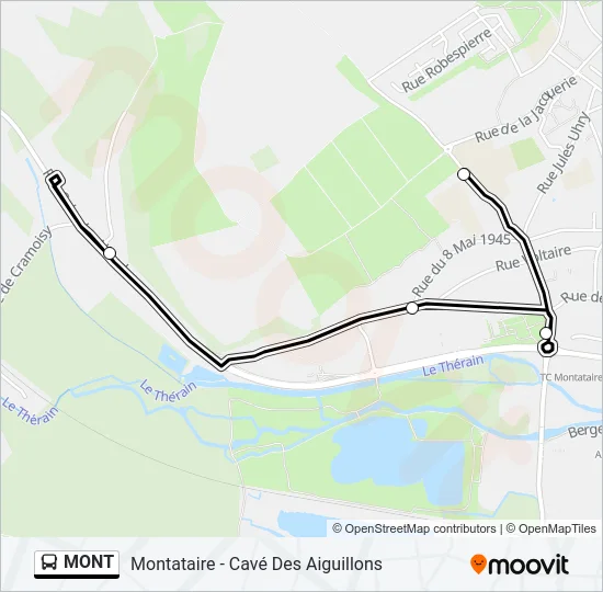 MONT  Line Map