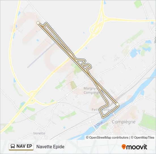 NAV EP Bus Line Map
