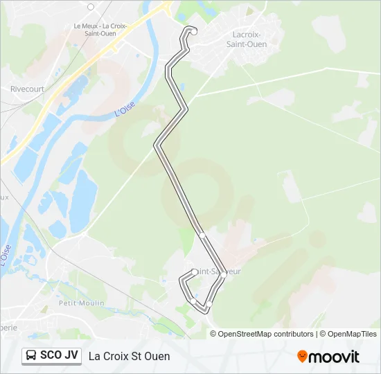 SCO JV Bus Line Map