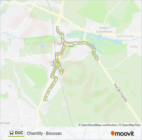 DUC Bus Line Map