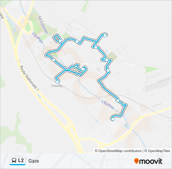 L2 Bus Line Map