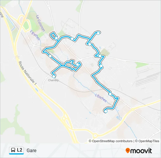 L2 Bus Line Map