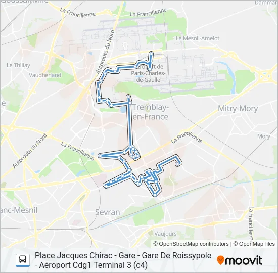 FILÉO RS Bus Line Map