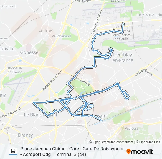 FILÉO RS Bus Line Map