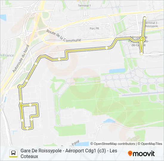 FILÉO GSV Bus Line Map