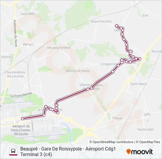 FILÉO OTH Bus Line Map