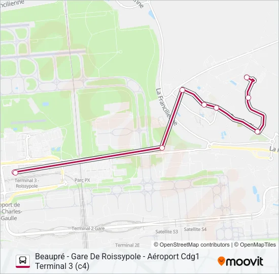 FILÉO OTH Bus Line Map