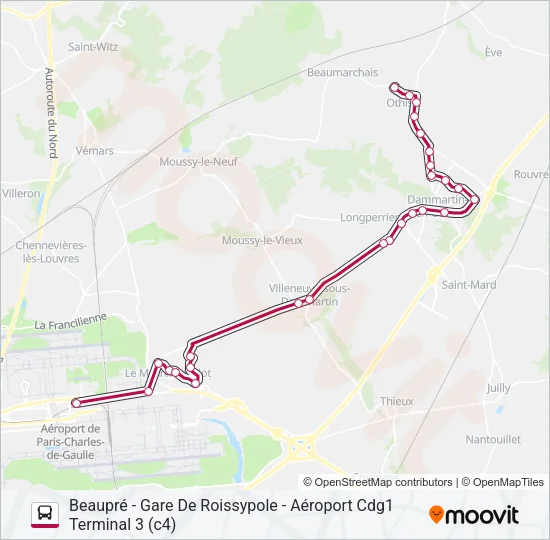 FILÉO OTH Bus Line Map