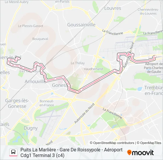 FILÉO VLB Bus Line Map