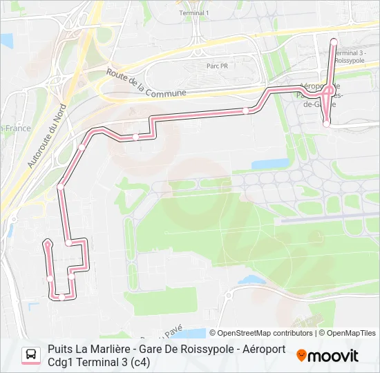 FILÉO VLB Bus Line Map