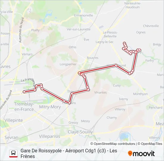ST-PATHUS Bus Line Map