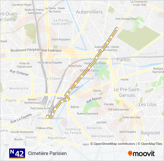 N42  Line Map