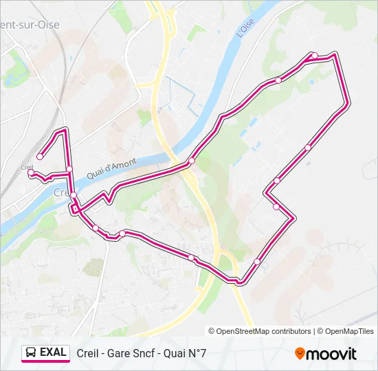 EXAL  Line Map