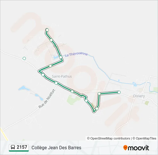 2157 Bus Line Map