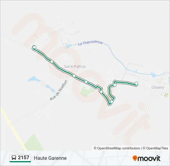 2157 Bus Line Map