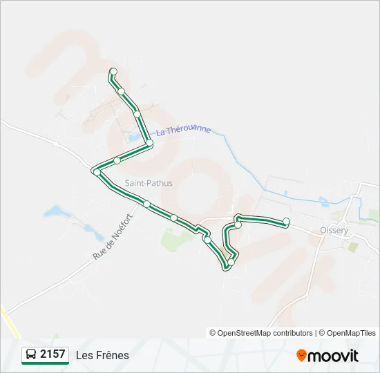 2157 Bus Line Map