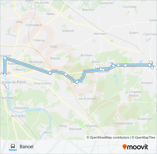 EXPRESS47 Bus Line Map