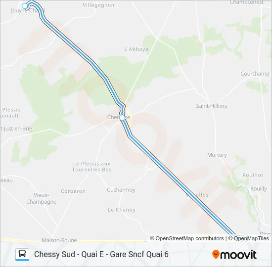 EXPRESS50 Bus Line Map