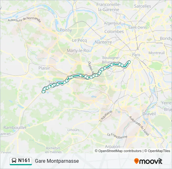N161  Line Map