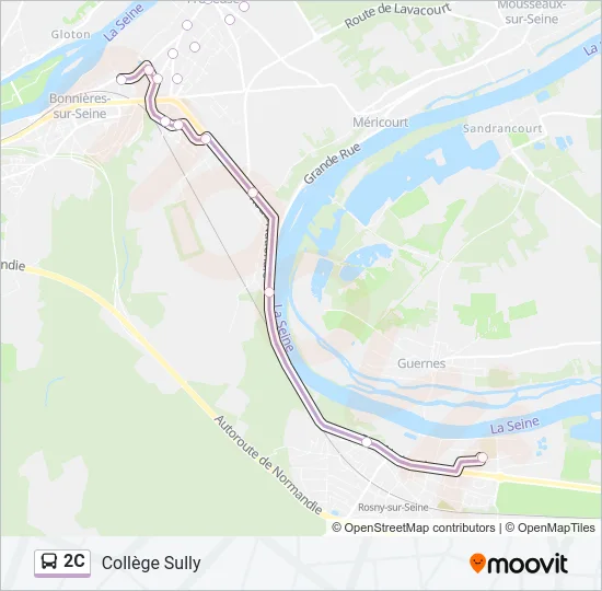 2C Bus Line Map