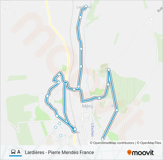 A Bus Line Map