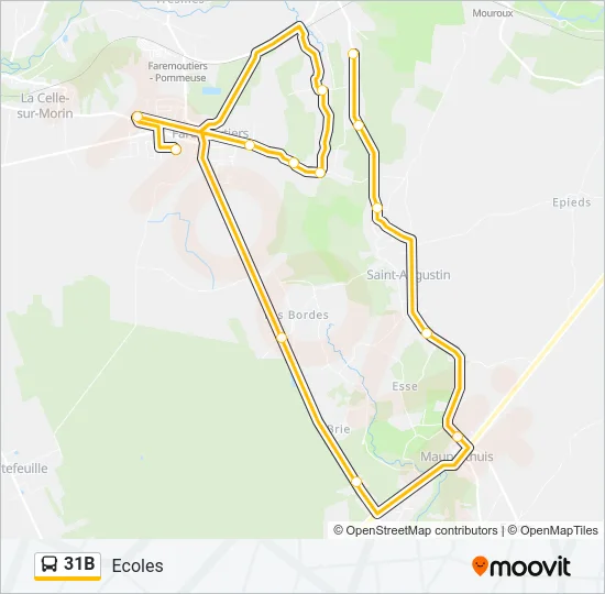 31B Bus Line Map
