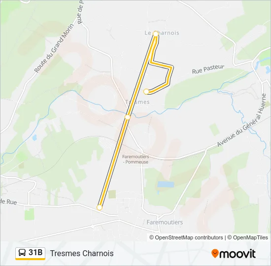 31B Bus Line Map