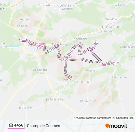 4456 Bus Line Map