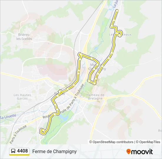 4408 Bus Line Map