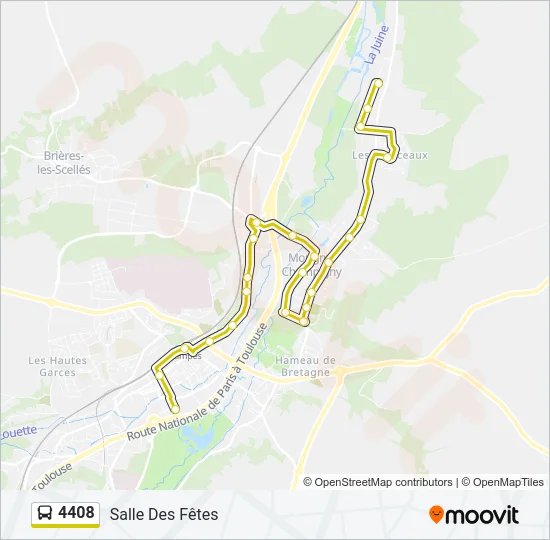 4408 Bus Line Map