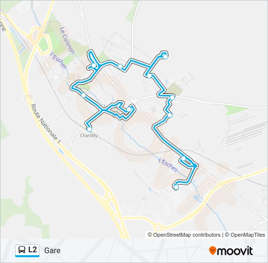 L2 Bus Line Map