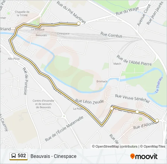 502  Line Map