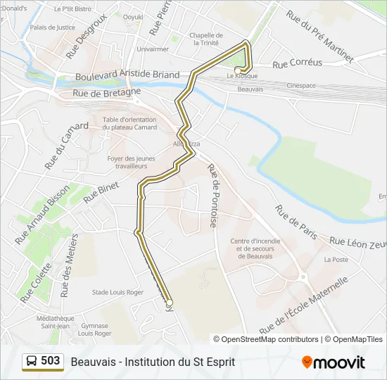 503  Line Map