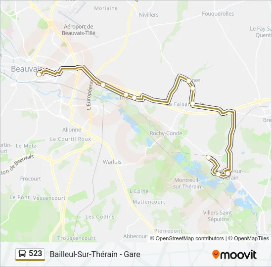 523  Line Map