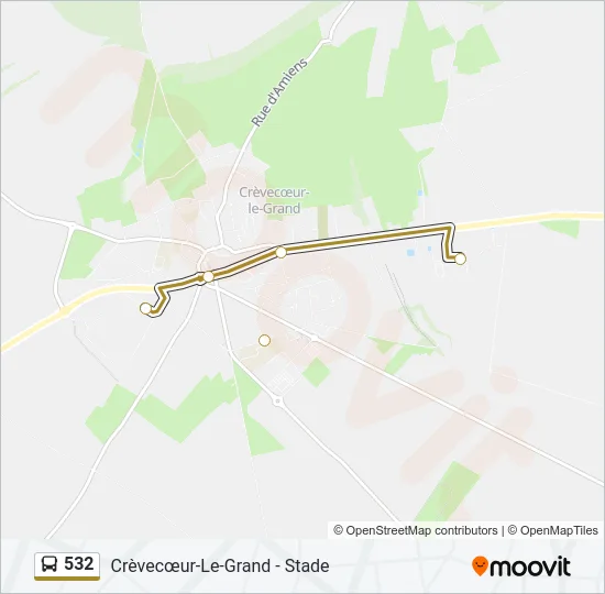 532  Line Map