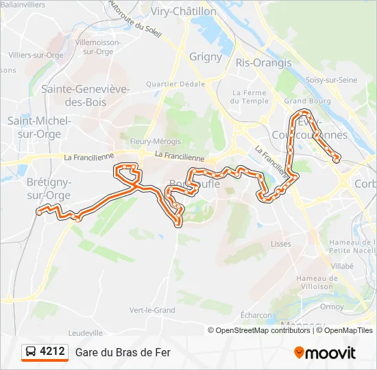 4212 Postcode 4212 Itinéraire: Horaires, Arrêts & Plan - Gare du Bras de Fer (mis à jour)